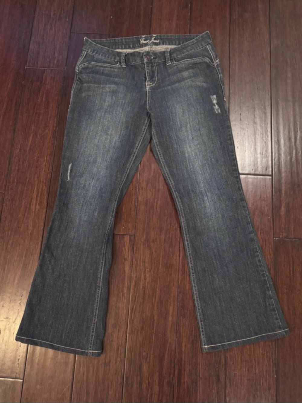 Guess Women's Flare Jeans in Dark Blue Wash